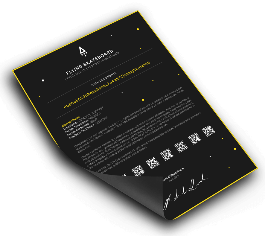 documento blockchain